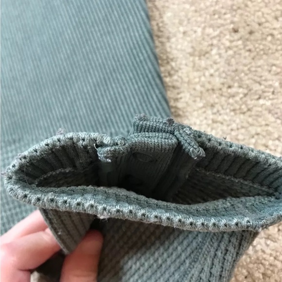 NWT Aerie Thermal Leggings Thighs Textured Stretch Ribbed High Waisted - Picture 8 of 8